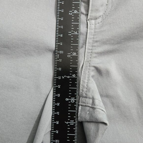 Democracy Women 14 Gray Ab Technology Mid Rise Skinny Jeans Stretch - Picture 12 of 13